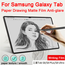 (A7 Lite8.7 T220 T225) Zeichenpapierfolie Samsung Galaxy Tab S6 Lite 10.4/A7/A8/S7 11 Plus/FE 12.4 S8