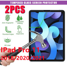 (iPad Pro 11) 2 Stück Displayschutzfolie aus gehärtetem Glas für iPad 10.2 9.7 10. 5 10.9 11 iPad 8 7 6 9 Air