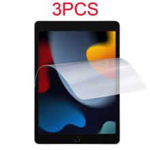 (Pro 12.9 2020) 3 Stück weiche PET-Folie iPad 9 2021 10.2 7. 8. 9. Generation Pro 11 Displayschutzfolie