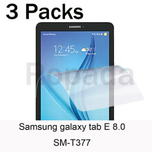 (SM-T377)3 weiche PET-Displayschutzfolien im Paket Samsung Galaxy Tab E 8.0 SM-T377 SM-T377V Tablet