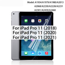 (iPad Pro 11) 3Packs Tablet Screen Protectors Soft Film for iPad 9.7 10.2 10.5 10.9 11 12.9 Air 4 3