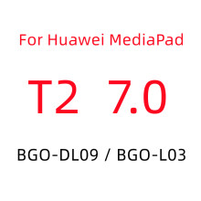 (T2 7.0)9H tempered glass screen protector Huawei MediaPad M6 M5 Pro M3 Lite M1 T1 T2 T3 T5 10 9.6 10.1