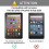 (Fire 10 2017 7th generation) 2 pcs tablet tempered glass screen protector for Amazon fire HD 8 10th 3