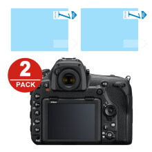 (D7200 D7100) 2x LCD Displayschutzfolie für Nikon Z6 Z7 Z50 D500 D850 D750 Z5 D7500 D7200 D810 D800 D610