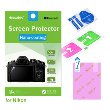 (D850) Deerek HD Nano Coated Screen Protector en Top LCD-film voor Nikon D7200 D7100 D850 D810 D800 D750