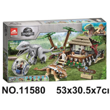 (ei laatikkoa)2024new World Dinosaur Set With 11580 Building Blocks Diy Dinosaur Bricks Lelut Lapsille Puisto