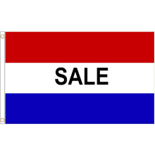 (Sale) POS Advertising Business Polyester Flag
