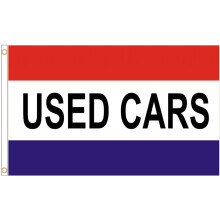 (Used Cars) POS Advertising Business Polyester Flag