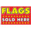 (Flags Sold Here) POS Advertising Business Polyester Flag 1