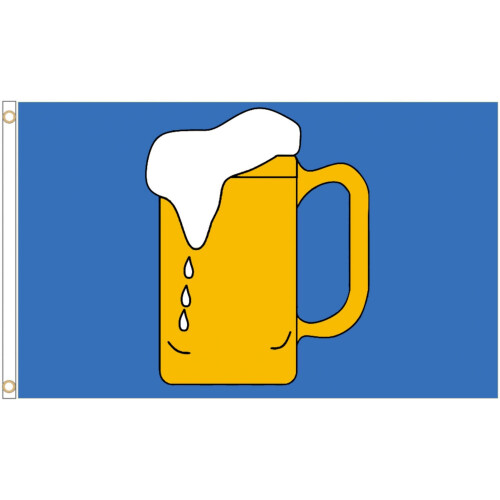 (Beer) POS Advertising Business Polyester Flag
