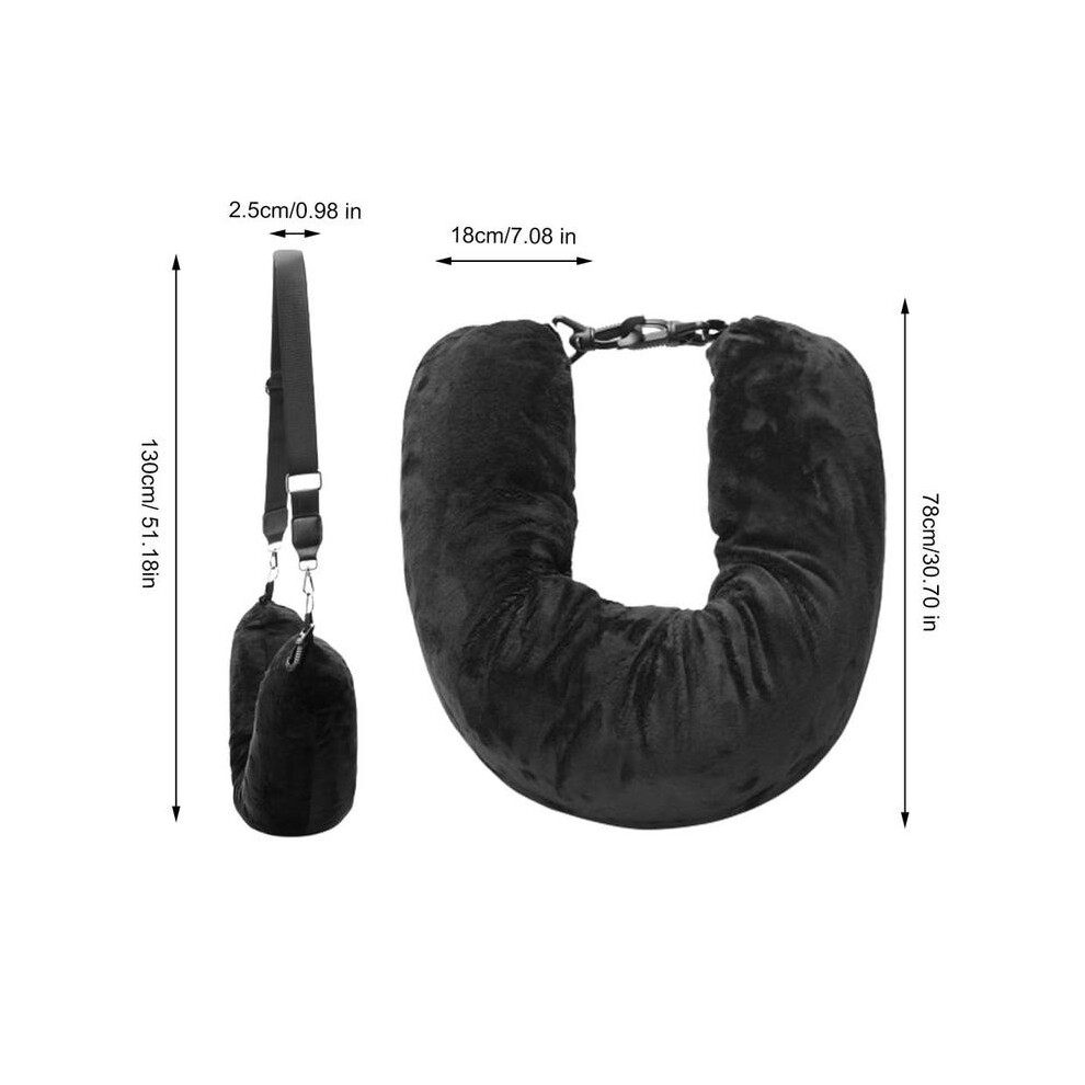 (B) 1 Pz Cuscini Da Viaggio Gonfiabili Per Il Collo Per Viaggi Cuscini Da Viaggio Morbidi Per Il Collo A Tubo