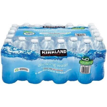 Kirkland Signature Spring Still Water - 40 x 500ml | 40 Pack of 500 ml Bottles | Sourced from Chase Spring, UK | BPA‑Free & Recyclable
