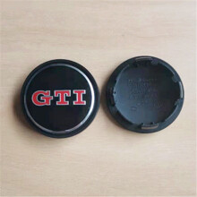 (GTI SILBER adge) Wl 4 stücke Auto ersatz zubehör Abs 65mm rad nabenkappe Vw Golf6 Cc Magota hub
