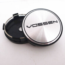 (J) 4 stuks 60 mm Vossen wielnaafdop autovelgen stofdichte afdekking naafdoppen 56 mm embleem automatisch
