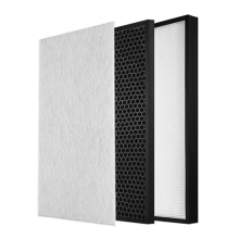 (3 pezzi) FZ-J80HFE FZ-J80DFE Filtro HEPA e filtro a carbone attivo per Sharp FP-J60TA FP-J80TA FP-J60