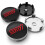 (56 mm argento) 4 pezzi coprimozzo ... 2