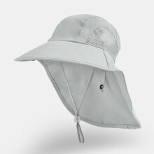 -1 Cappello da sole da uomo, cappello da pescatore a tesa larga UPF50+ con colletto, cappelli da spiaggia, età