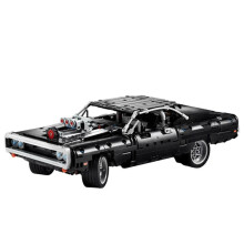 -19018Hot Bricks Tech Car Series Doms Dodged Charger 42111 Modello Blocchi da Costruzione 1077 pezzi Auto da Corsa