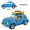 (Senza scatola originale 1193 pezzi) 1193 pezzi Technic Bule Beetle Building Blocks Auto classica 10252 Modello 2