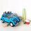 (Senza scatola originale 1193 pezzi) 1193 pezzi Technic Bule Beetle Building Blocks Auto classica 10252 Modello 3
