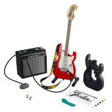 -62632Idee 21329 Kreatives Fender-Gitarrenmodell Modular Makers Bausteine Ideen DIY Lernspielzeug
