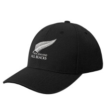(Zwart)All Blacks Rugby Baseball Cap Sportpet Anime Herenkostuum Hoeden