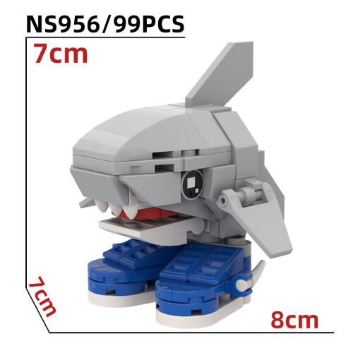 (7) Stick Figure Building Blocks Toy Small Plastic Bricks Creative Assembly Model for Kids Age 7-14