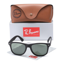 (Nero opaco verde) Occhiali da sole polarizzati da uomo classici alla moda UV400 Occhiali da donna per la guida