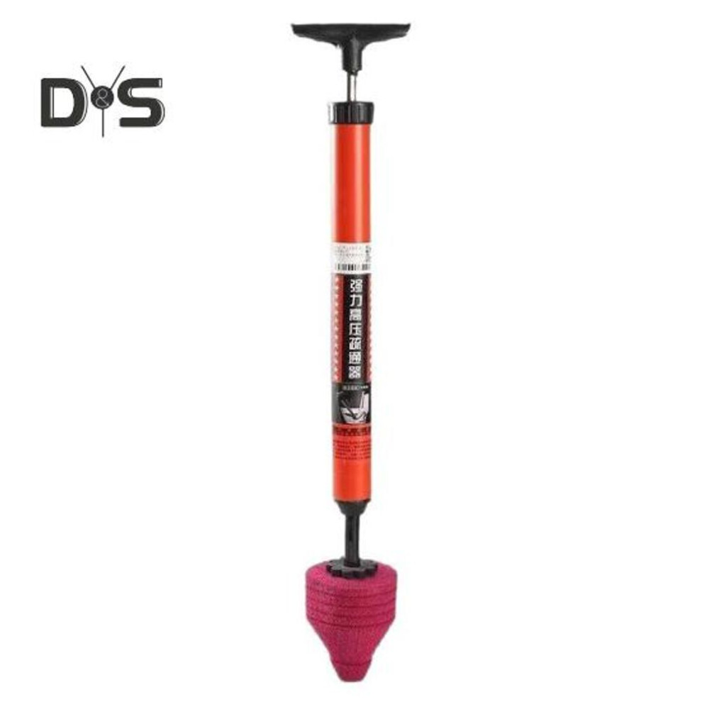 (as the picture, 1pc) 1/2pcs Toilet Dredger Easy Operation Multi-purpose Drainage Pipe Tool High Pressure Dredging Sturdy Design Toilet Drainer