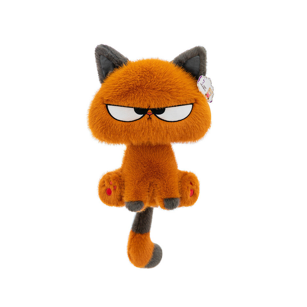 (28cm) Animal Cat Plush Toy Cartoon Stuffed Doll Bedroom Decoration Gift Kids Cute-image-OPC-PHCFMS2-NEW