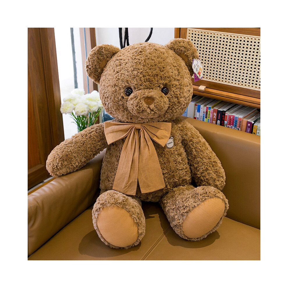 (Brown, 35cm) Teddy Plush Bear Toy Girl Birthday Soft Pp Cotton Filling Gift Doll Children