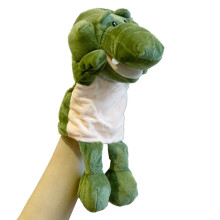 (Crocodile) Cows Ducks Pigs Frogs Mouth Opening Ventriloquis Puppet Toys Hand Gift Plush Kid