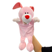 (Bunny) Cows Ducks Pigs Frogs Mouth Opening Ventriloquis Puppet Toys Hand Gift Plush Kid