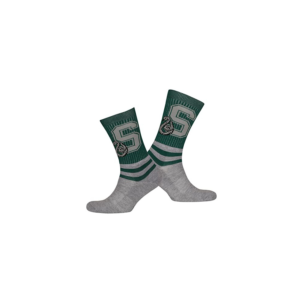 Harry Potter Slytherin Striped Adults Socks-image-OPC-PF8CMMK-NEW