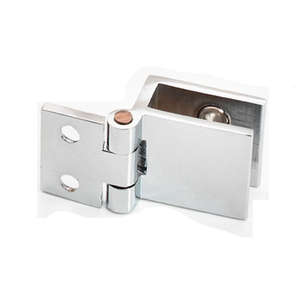 (1-0 degrees) Zinc Furniture Cupboard 90 180 Degree Door Hinge Glass Clamp Cabinet  Hinge Bilateral Clip