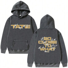 (Dark grey, M) Hot Sale Singer Tate McRae So Close To What Miss Possessive Tour 2025 Hoodie Men Women Fashion Vintage Fleece Pullover Hoodies