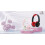 Hello Kitty Hello Kitty Face Logo Pink Bluetooth On-Ear Hovedtelefoner 6