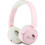 Hello Kitty Hello Kitty Face Logo Pink Bluetooth On-Ear Hovedtelefoner 1