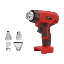 Electric Heat Tool with 4 Nozzles Shrink Wrapping Cordless Handheld Hot Air Fit for 18V 20V Battery