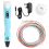 3D Printing Pen with Display Multifunctional Brush UK Plug 1