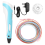3D Printing Pen with Display Multifunctional Brush UK Plug 3