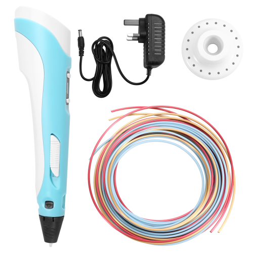 3D Printing Pen with Display Multifunctional Brush UK Plug 2