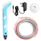 3D Printing Pen with Display Multifunctional Brush UK Plug 4