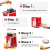 Mini Popcorn Machine for Home Kitchen Movie Christmas (UK) 3