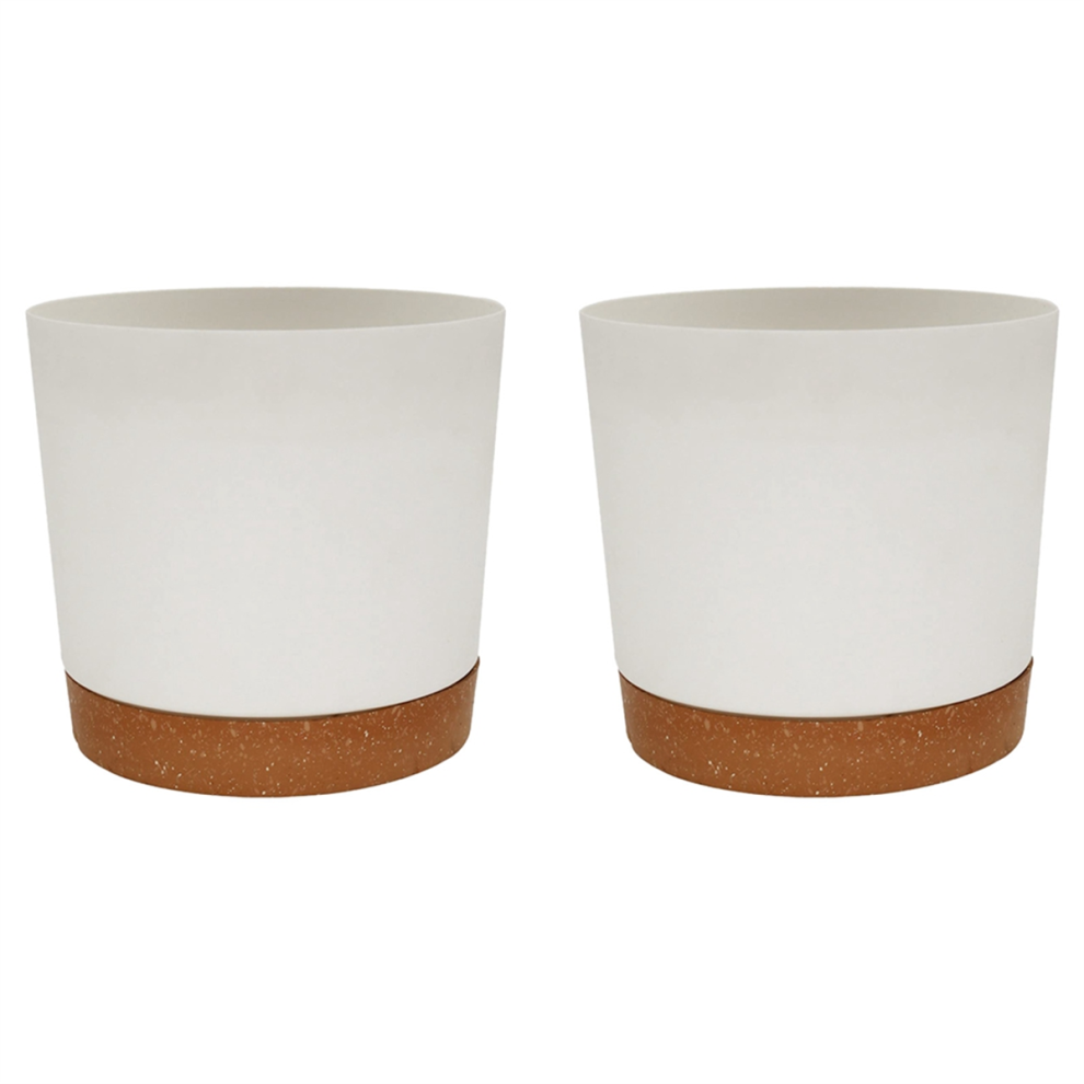 Drainage Holes and Small Pots Decorative Plant for Outdoor,Indoor,Balcony,Patio,Garden Decor E