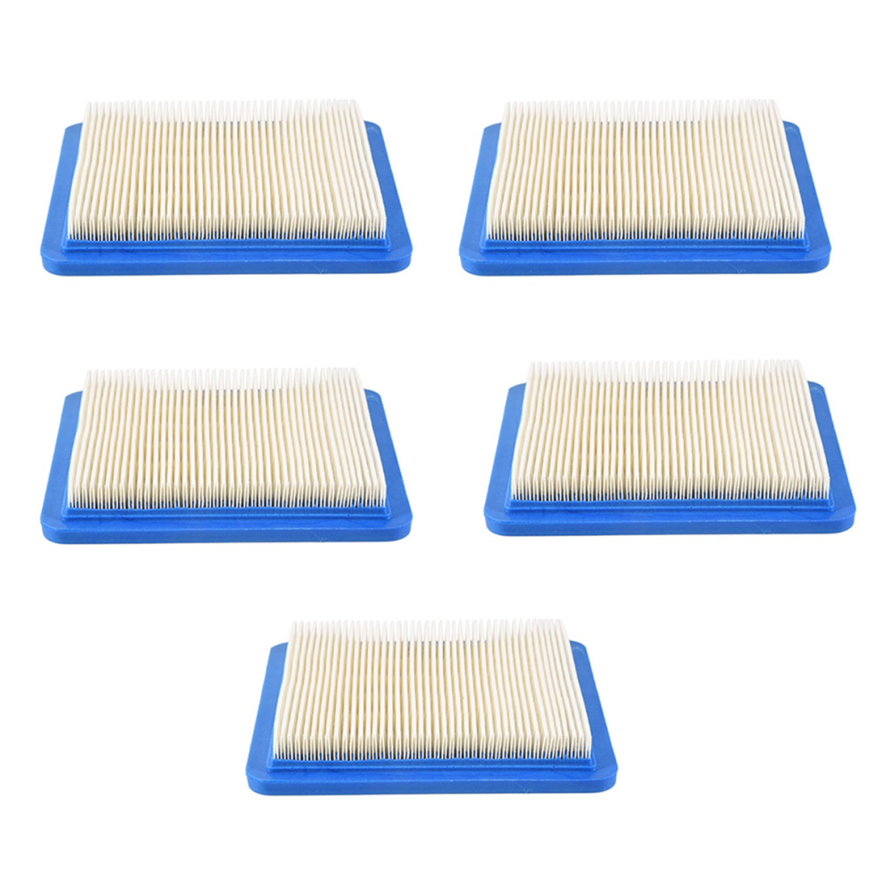 Melitt 5Pcs Air Filter Lawn Mower Filters For & Stratton 491588 491588S 399959
