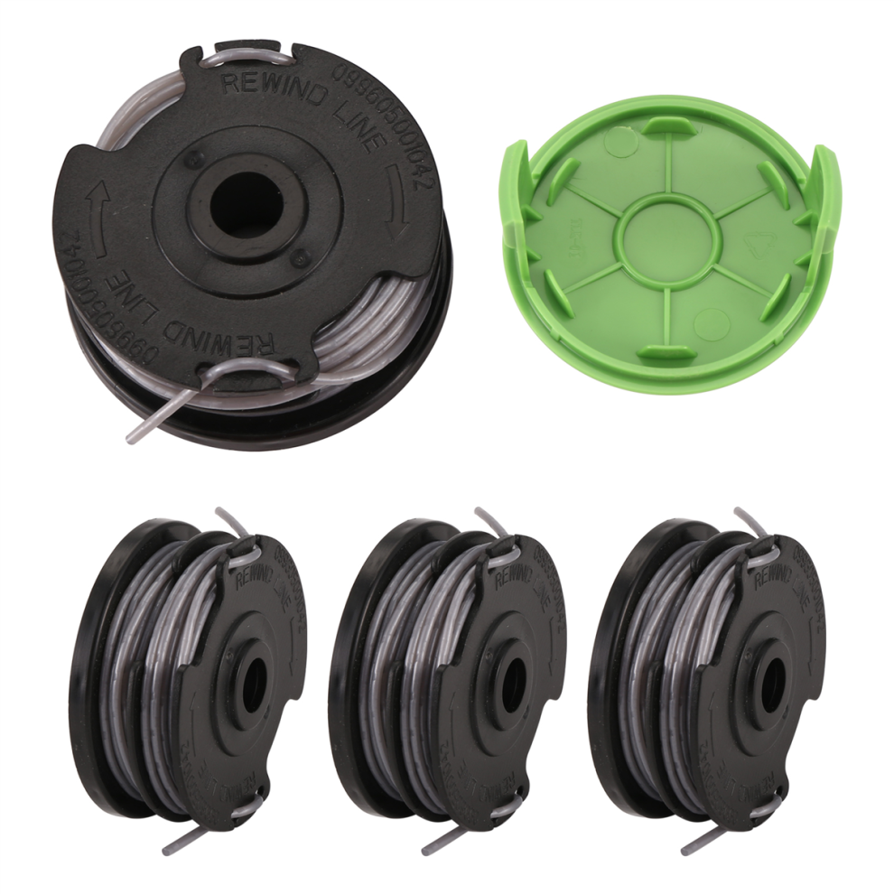 Melitt Weed Eater Dual Line String Trimmer Replacement Spool For Greenworks 2900719,20Ft 0.065Inch (4 + 1 Cap)