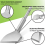 Tile Chisel SDS Plus Chisel- 165X75mm Wide for Hammer, Flat Angled, 42CrMo Special Steel, , 6