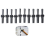 Stone Splitting Tool Tools Wedge Set Concrete Rock Marble Handmade DIY & Tools,18mm 3