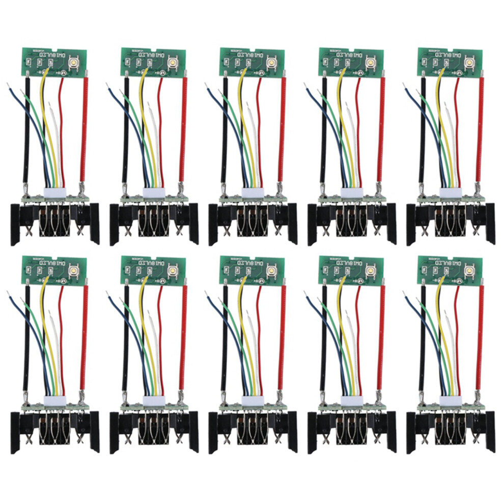 10Pcs 18V 21V Li-Ion Battery Pcb Charging Protection Circuit Board For 4851255847942